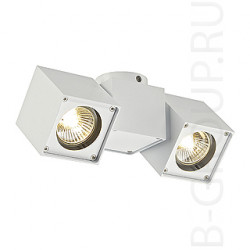 Накладные потолочные светильники ALTRA DICE SPOT 2 светильник накладной для 2-x ламп GU10 по 50Вт макс., белый