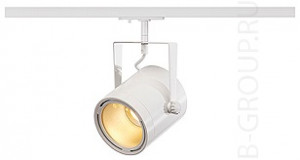 Белый светильник трековой системы 1PHASE-TRACK, EURO SPOT LED DISK 800 светильник 14,5Вт, 2700К, 800lm