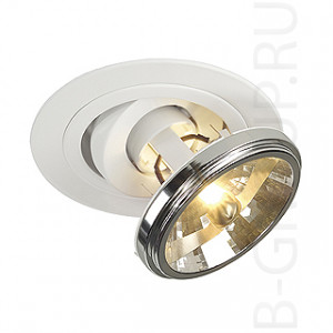 Светильники потолочные встраиваемыеTWISTER, QRB111 MODULE светильник встраиваемый для лампы QRB111 75Вт макс., белый