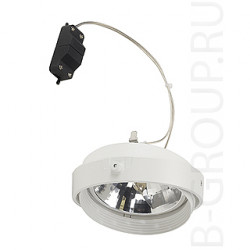 Встраиваемые потолочные светильники AIXLIGHT&reg; PRO, QRB MODULE светильник для лампы QRB111 75Вт макс., текстурный белый