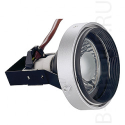 Потолочные встраиваемые светильники AIXLIGHT&reg; PRO, E27 MODULE светильник для лампы PAR30 75Вт макс. или CDM-R 70Вт, серебристый