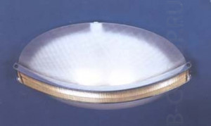 Светильник настенно-потолочный арматура хром золото стекло белое матовое