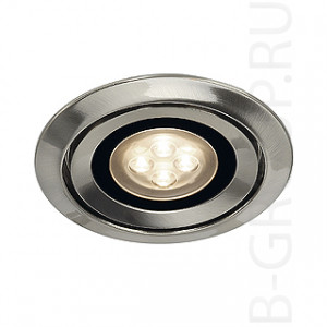 Светильники светодиодные встраиваемыеLUZO INTEGRATED LED светильник встраиваемый c Fortimo Spot 13Вт, 3000К, 640lm, серый металлик