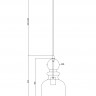 Подвесной светильник Maytoni P035PL-01CH