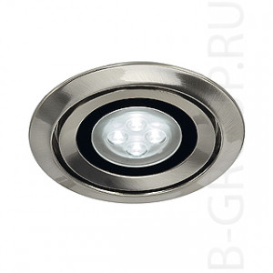 Светильники светодиодные встраиваемыеLUZO INTEGRATED LED светильник встраиваемый c Fortimo Spot 13Вт, 4000К, 640lm, серый металлик