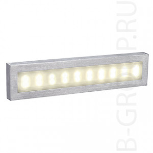 Светодиодные настенные бра AITES 20 LED светильник накладной IP23 1, 8Вт, алюминий / LEDтепло-белый