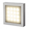 Светодиодные бра AITES 16 LED светильник накладной IP23 1, 5Вт, алюминий / LED тепло-белый