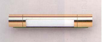 Cветильник настенный поворотный арматура полированный хром плафон опалового стекла выключатель под лампу 1xTС L 36W