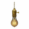 Лампа Estelia Vintage Madison Golden E27 40W, арт. A60/23F1G/40W