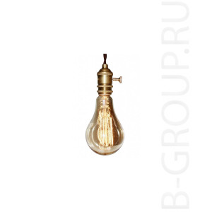 Лампа Estelia Vintage Madison Big Golden E27 60W, арт. A95/17F2G/60W
