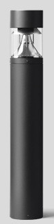 Уличные светильники для освещения ландшафта цвет арматуры (графит или серебро), класс защиты IP 65 под газоразрядную лампу