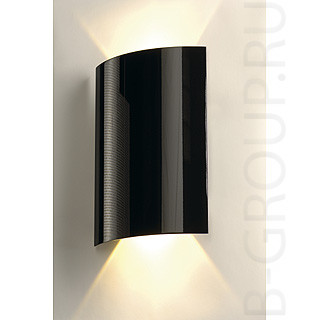 Настенные браLED SAIL 2 светильник настенный с 2-мя белыми теплыми PowerLED по 3 Вт, черный