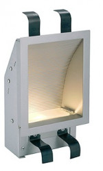 Встраиваемые в стену светильники для подсветки,DOWNUNDER I светильник встраиваемый для лампы G6.35 50Вт макс., серебристый / алюминий