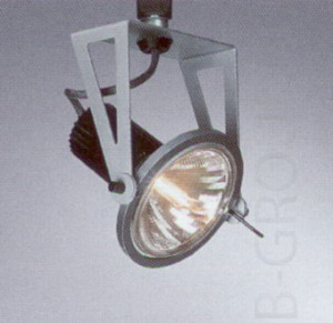 Прожектор 1 фазный поворотный арматура титан под лампу 1х PAR30 100W