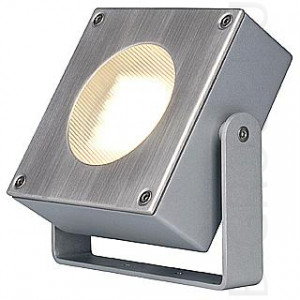 Светильник уличный настенно-потолочный Может использоваться как прожектор Арматура высокопрочная сталь под лампу 1хGX53 6W