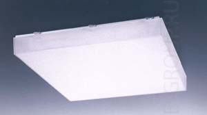 Светильник настенно потолочный призматический рассеиватель IP50 под лампу 4хT26 18W