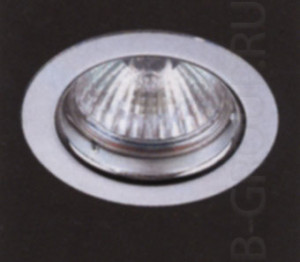 Светильник встроенный арматура хром матовый под лампу QR CBC51 GX5 3 max 50W