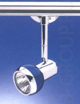 Прожектор арматура хром синий под лампу 1хGZ10 50W