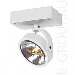 Светильники накладные KALU 1 светильник накладной с ЭПН для лампы QRB111 50Вт макс., белый