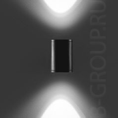 Светильник настенный цвет арматуры графит защитное стекло под лампу 1хQT18 100W IP44