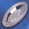 Настенно-потолочный светильник цвет арматуры хром сталь под лампу 9xGU5 3 10W 10xG4 10W