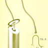 Настольная лампа ZED цвет арматуры матовый никель под лампу 1хGY 6 35 50W