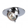 Встаиваемые потолочные светильникиGIMBLE ROUND MR16 светильник встраиваемый для лампы MR16 50Вт макс., хром