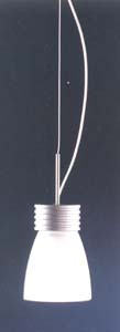 Прожектор для токовых шин цвет хром стекло белое матовое под лампу QPAR20 E27 50W