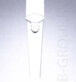 Светильник настенно потолочный арматура белая под лампу 1хT16 G5 28W