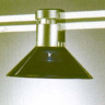 Светильник для крепления на токовую шину стекло белое под лампу 1xQR CBC35 35W