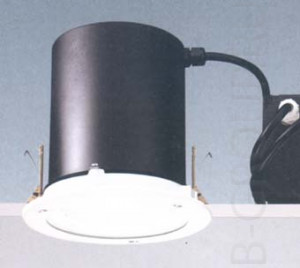 Светильник встроенный арматура черная под лампу 1хHIT 70W IP66