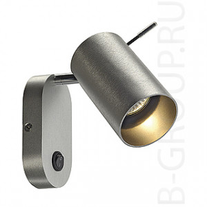 Настенные светильники ASTO TUBE светильник настенный с выключателем для лампы GU10 50Вт макс., алюминий