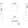 Трековый светильник Technical TR018-2-10W4K-B