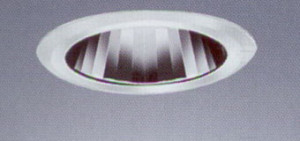 Светильник встроенный арматура белого цвета под лампу 1хQR CBC 51 50W