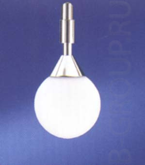 Светильник для токовой шины цвет арматуры титан под лампу 1хGY 6 35 35W
