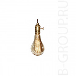 Лампа Estelia Vintage Madison Big Golden E27 60W, арт. A95/17F2G/60W