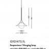 подвесной светильник CANGINI E TUCCI  GIG1473.1L MET LADY LOUIS