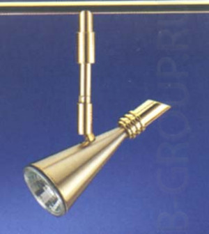 Светильник для токовой шины арматура никель матовый хром под лампу 1хGU5 3 50W
