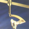 Прожектор полированная латунь под лампу QR CBC35 GU4 max 35W