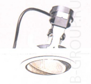 Светильник встроенный цвет арматуры белый под лампу R80 E27 75W Q PAR25 E27 75W