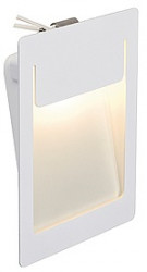 Настенный встраиваемый светильник белый DOWNUNDER PURE 120x155