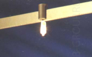 Светильник под лампу G4 5 W бронза