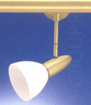 Прожектор арматура никель матовый хром под лампу 1хQT18 B15d 75W