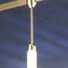 Светильник на ножке h 38см под лампу G4 10 W арм полир латунь