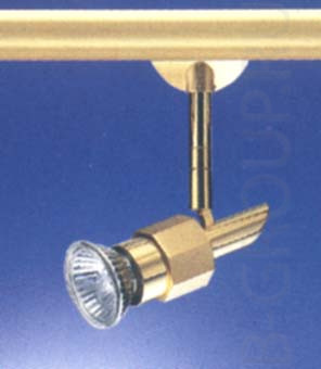 Прожектор арматура никель матовый хром под лампу 1хGZ10 50 75W
